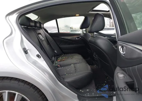 2017 Infiniti Q50 3.0T Premium z USA, uszkodzony, nr VIN JN1EV7AP4HM736829